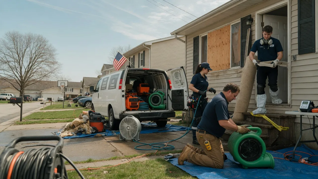 Water Damage Restoration in Muse, OK near me